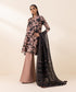 Women's Unstitched Light Khaddar Multi Printed 3 Piece Suit